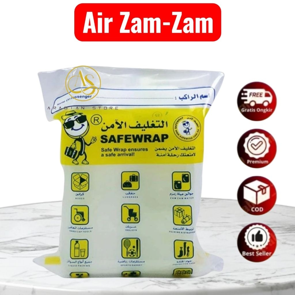Air Zam Zam 1liter  100% Asli Air Zam Zam 1liter Asli 100% Original
