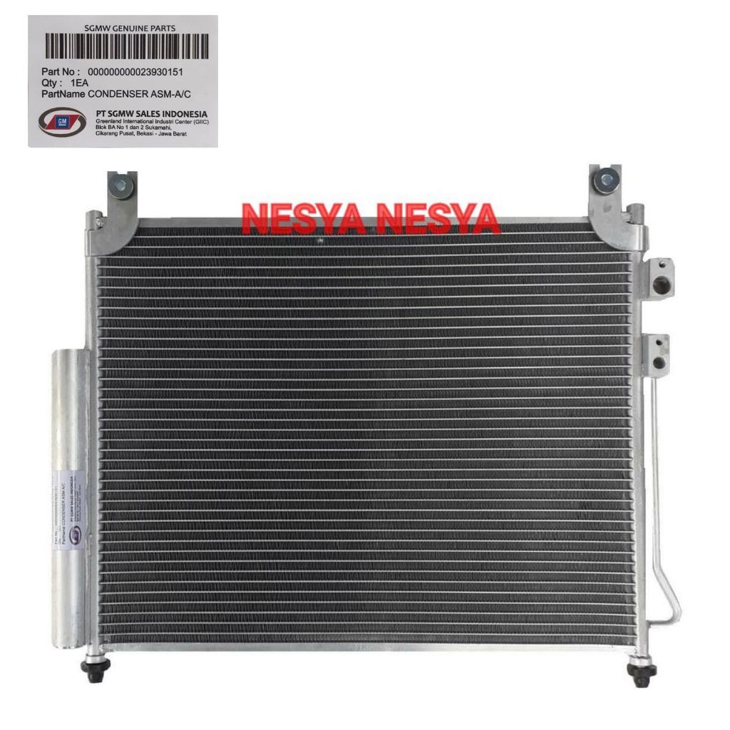 Condensor Kondensor Radiator AC Mobil Wuling Confero S1 ( L2B ) 1.5 L - 1500 CC - 1485 CC S C L Lux+