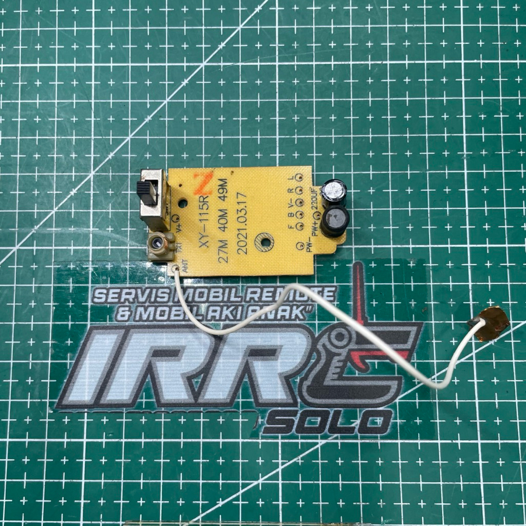 mesin atau pcb rc jip 2wd rock Klower asep/spray 27mhz
