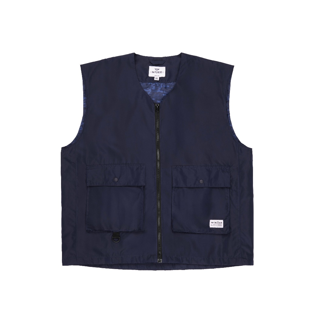 Rompi MGEE Original - Rompi Pria Kasual Original MGEE Vest Halston CKSR 001 Navy