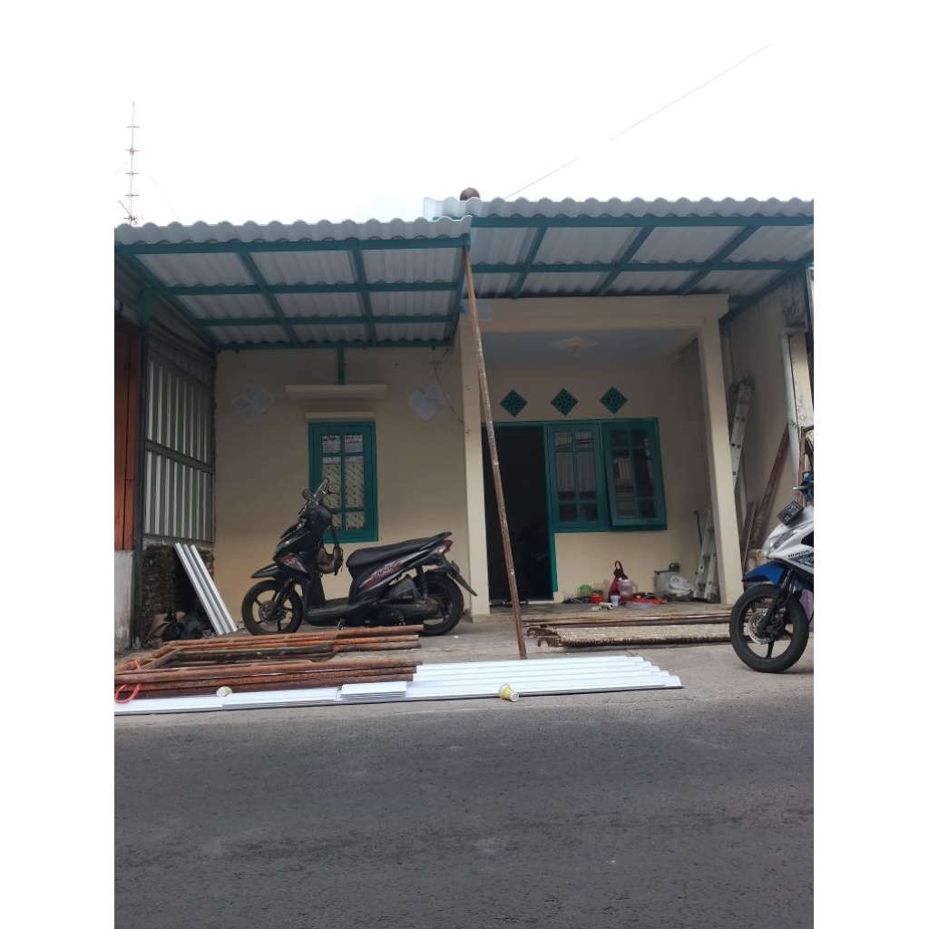 kanopi minimalis atap alderon