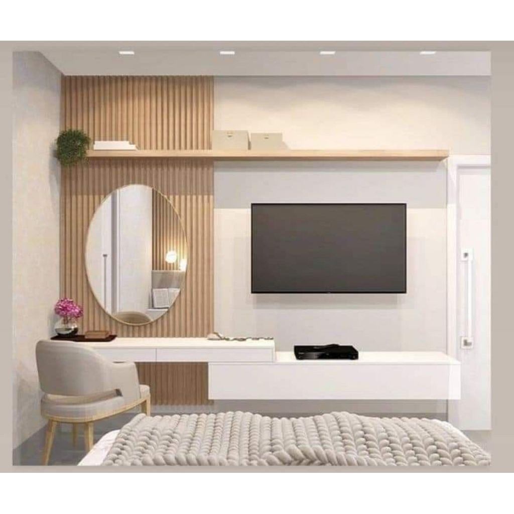 CBG meja Tv rak gantung minimalis / meja Rias