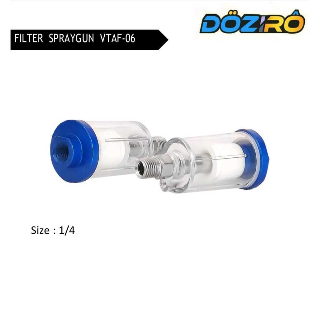 Air filter spray gun 1/4''' air water separator