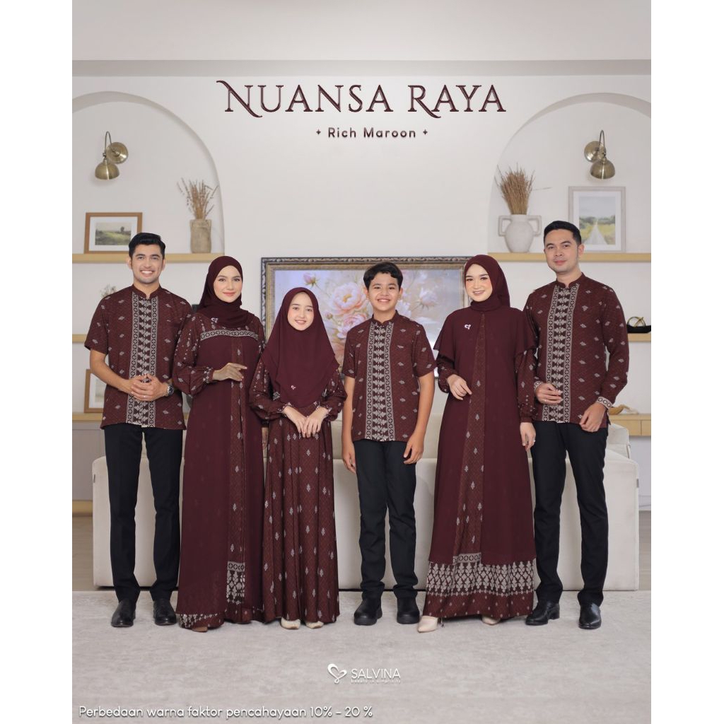 PO Baju Lebaran 2026 Nuansa Raya by Salvina
