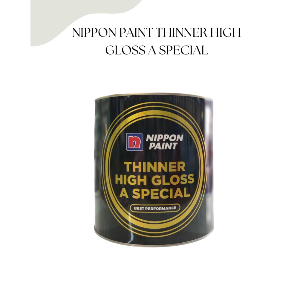 thinner high gloss a special nippon paint