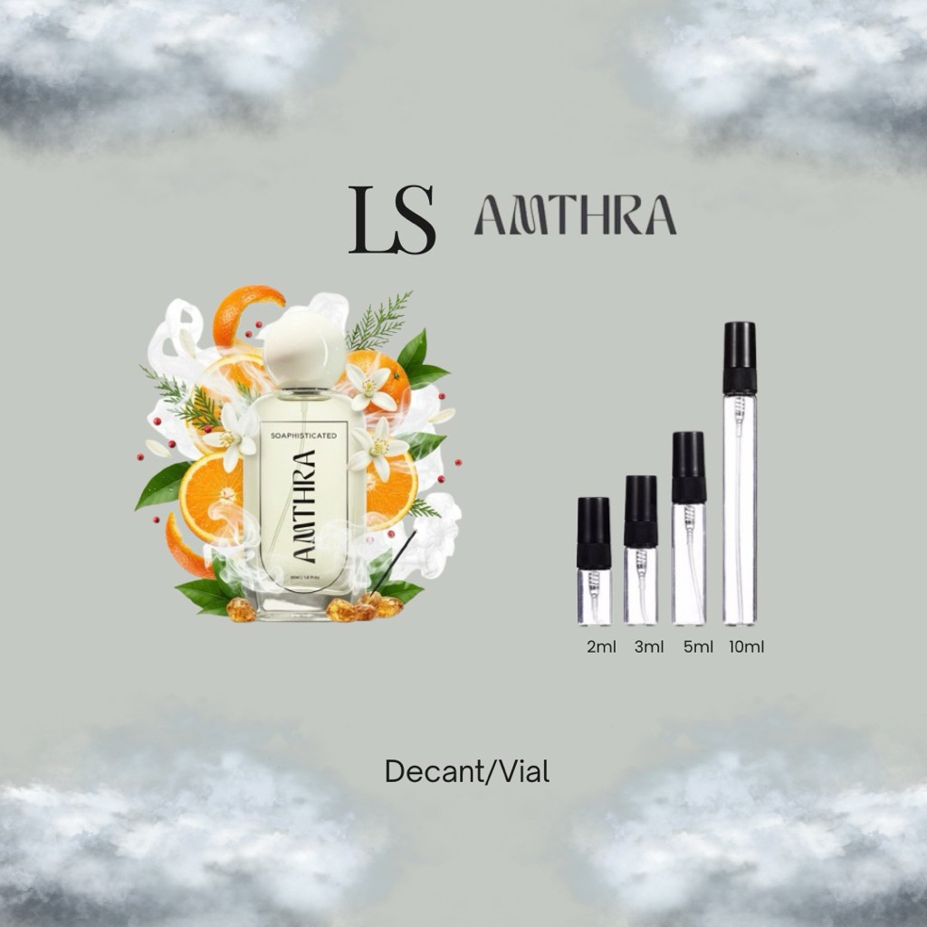 Decant Parfum Amthra - Soaphisticated