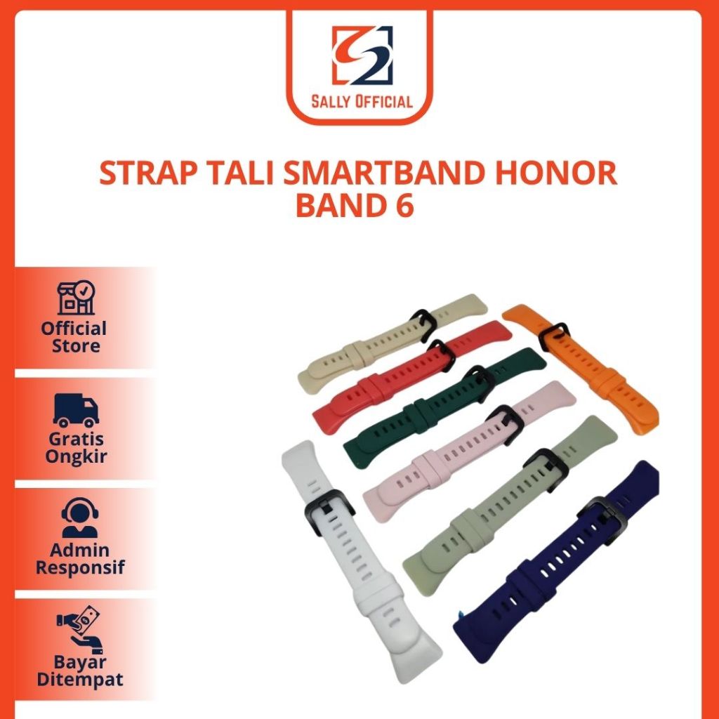 Strap Tali Smartband Honor Band 6 - Replcement Honor Band 6