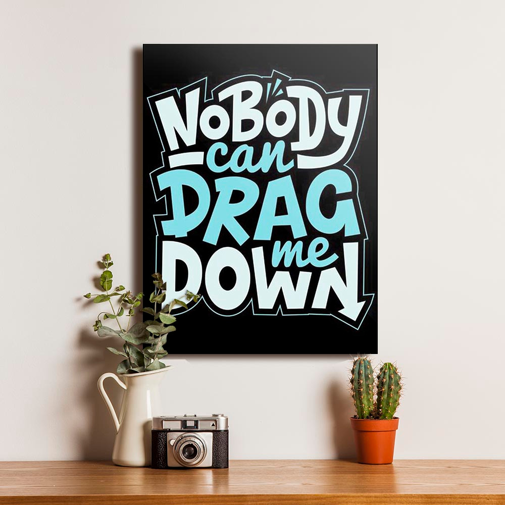 Poster Quotes Kata Bijak Motivasi Dekorasi Hiasan Pajangan Dinding Bingkai Kayu Siap Pasang