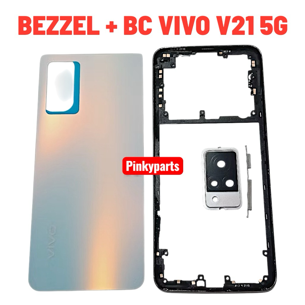 BEZZEL + BACKDOOR VIVO V21 5G ORIGINAL