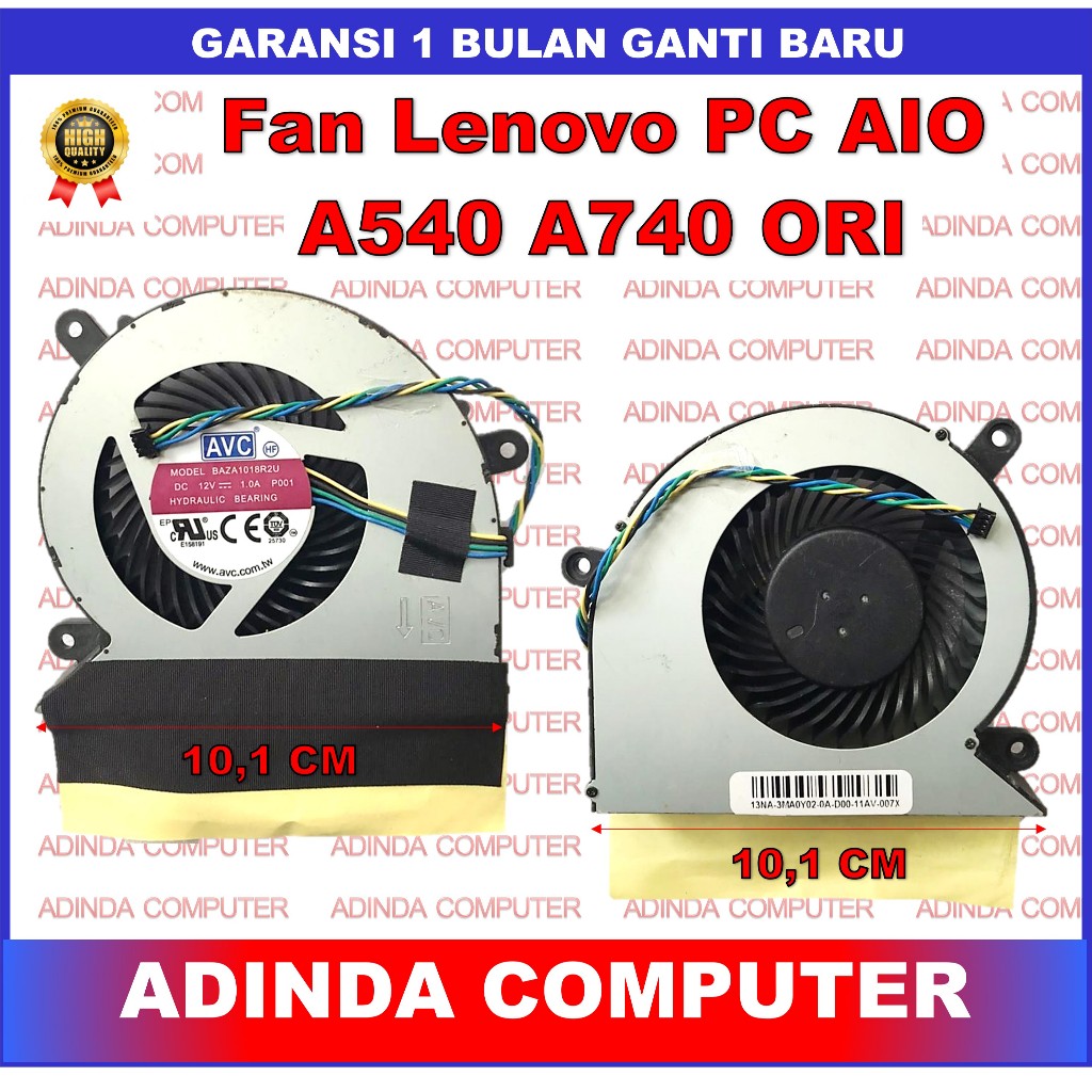 Fan Lenovo PC AIO A540 A740 F540 540-27ICB A540-24ICB A540-24API ORI