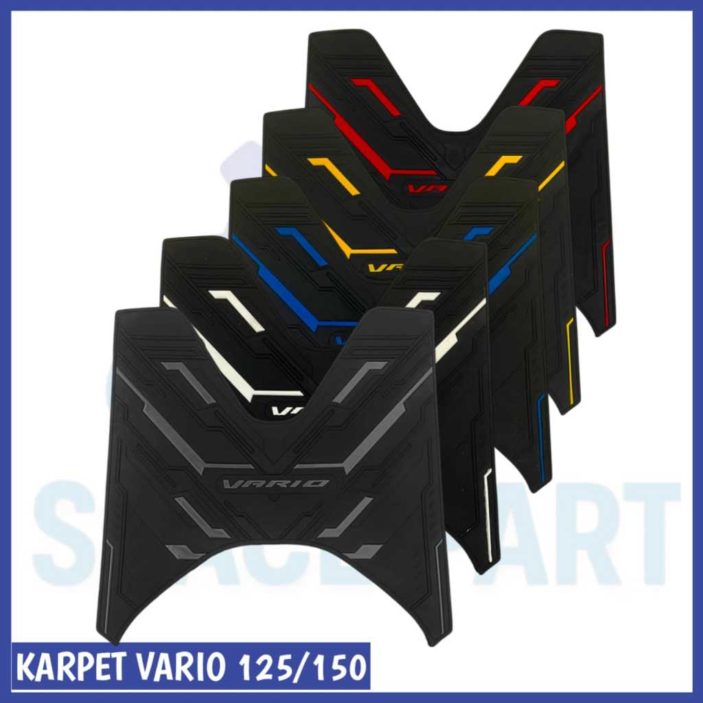 KARPET MOTOR HONDA VARIO, ALAS KAKI MOTOR/KESET MOTOR, PIJAKAN ALAS KAKI HONDA VARIO 125/150