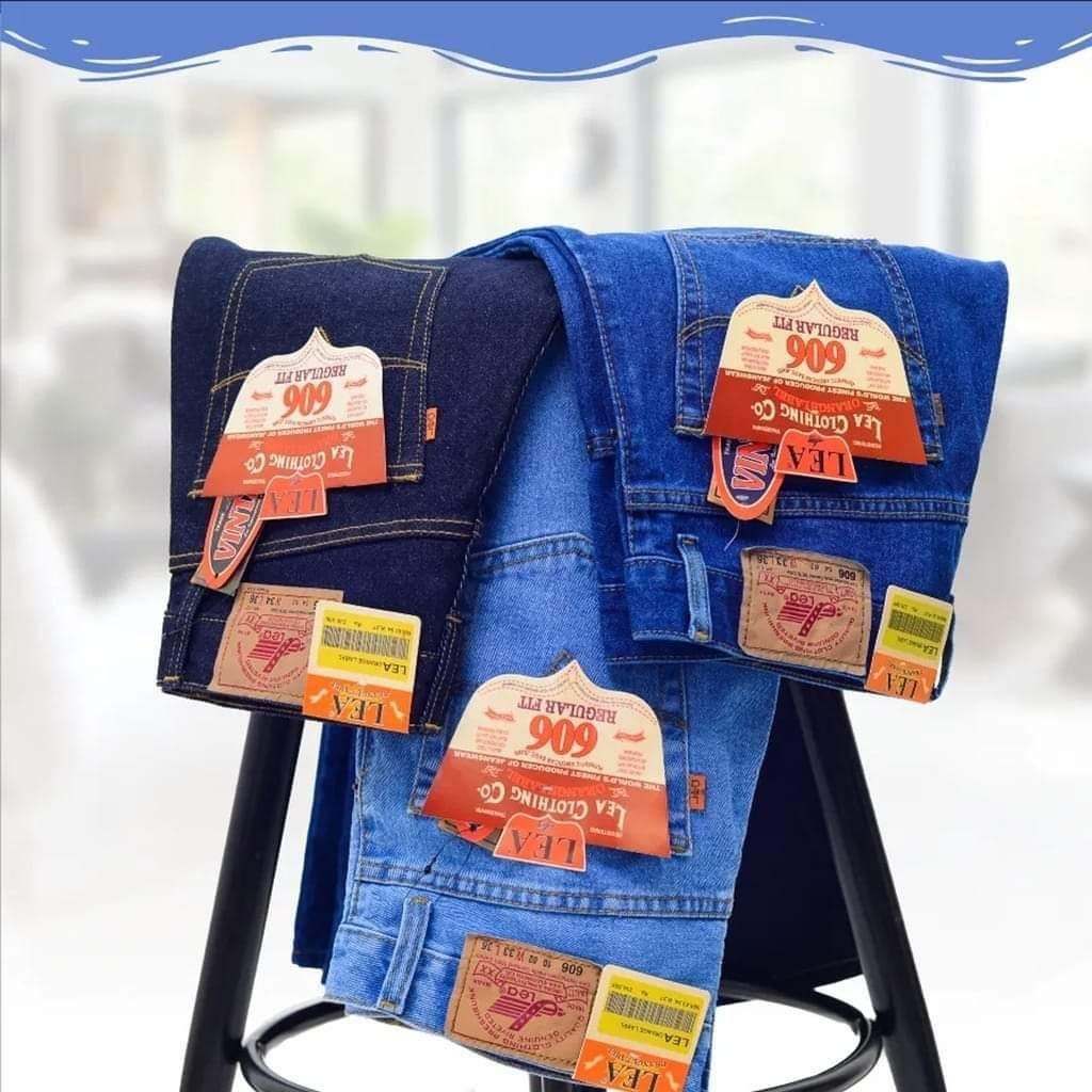 Celana jeans Jumbo Ukuran 28-44 Lea 606 Best seller