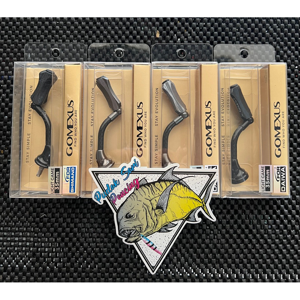 SINGLE HANDLE GOMEXUS 35 MM FOR SHIMANO DAN FOR DAIWA