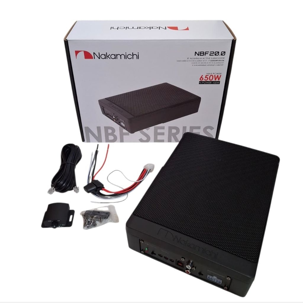 Subwoofer kolong nakamichi nbf20.0 subwoofer kolong 8 inch nakamichi nbf20.0