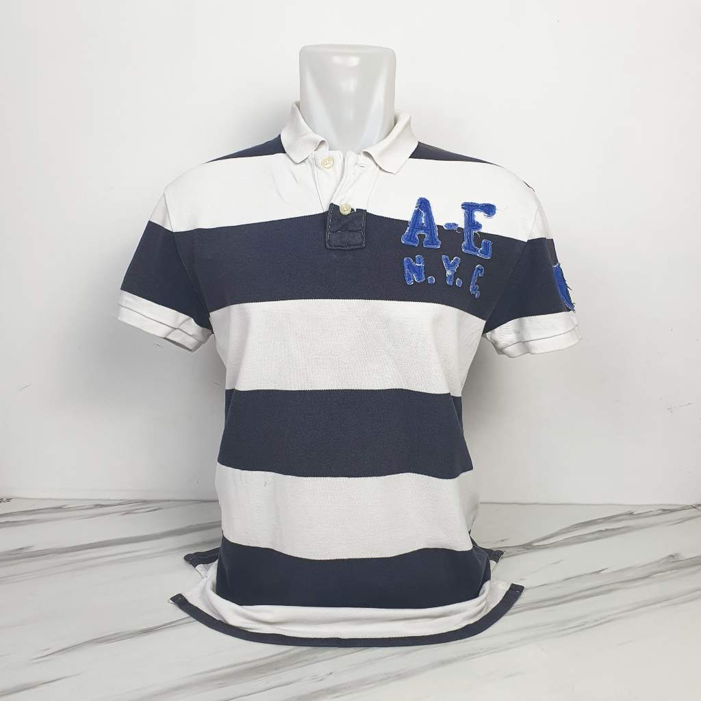 Baju Kaos Polo AMERICAN EAGLE - Size S sd M - Lebar Dada 51 cm - Original 100% - Scd
