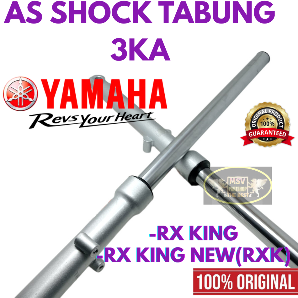 As Shock Depan +Tabung set KODE (3KA) RX King New PNP RX King Lama/RX k/RX s/RX z ASLI 100% ORI.