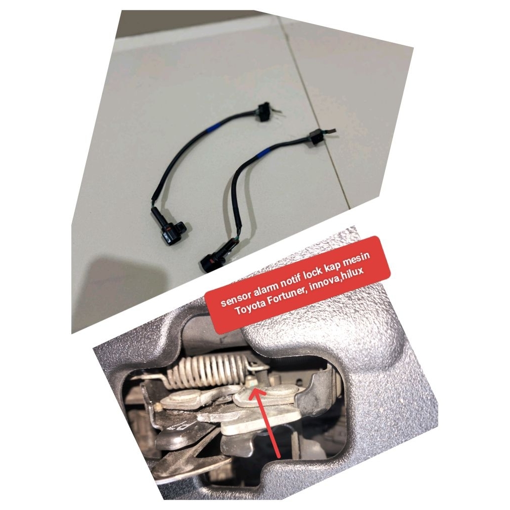 Sensor Alarm Notif Dil Lock Kap Mesin Toyota Fortuner, Innova, Hilux Ori