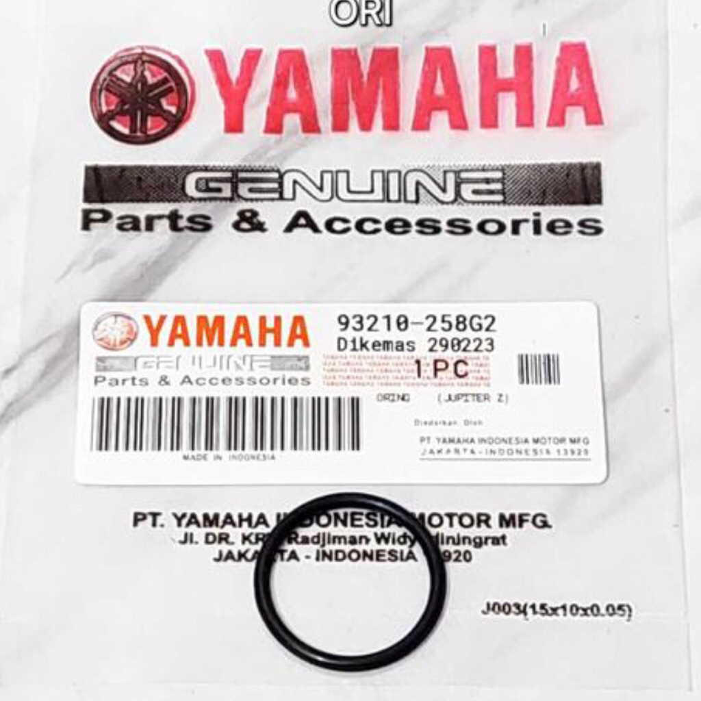 oring manipol manifold Jupiter Z Vega R 93210-258G2 asli original Yamaha YGP