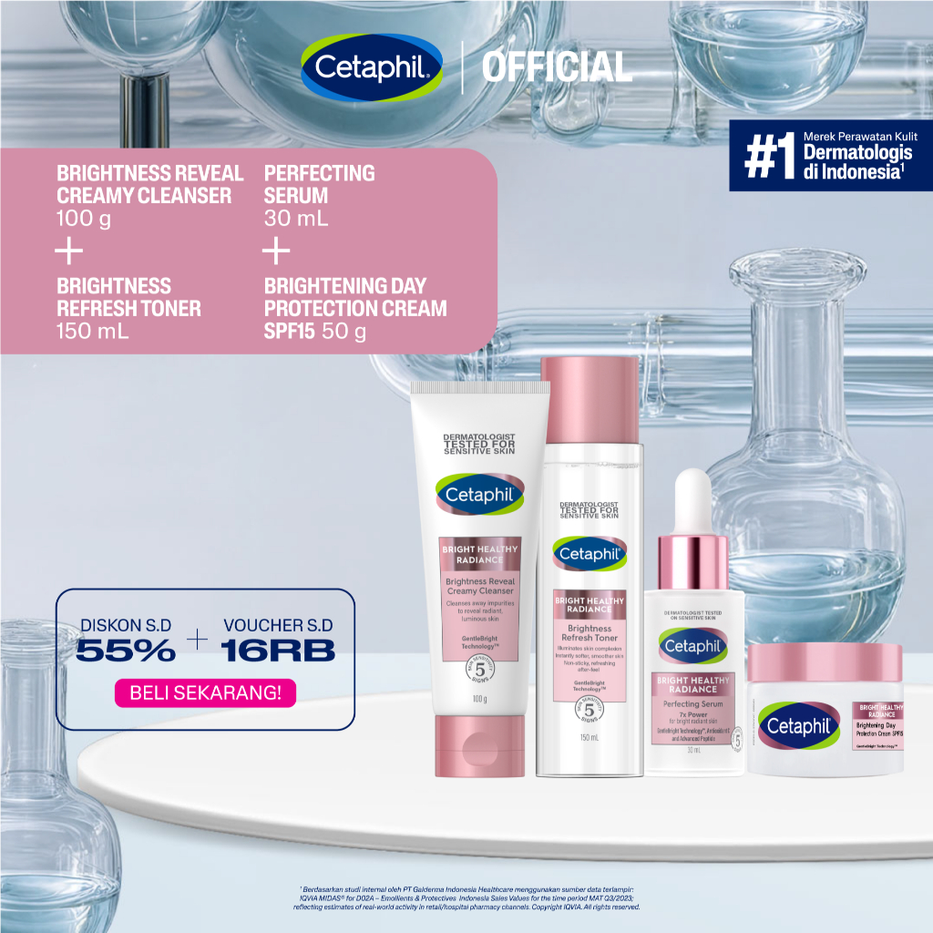 CETAPHIL BRIGHT HEALTHY RADIANCE DAY PACKAGE