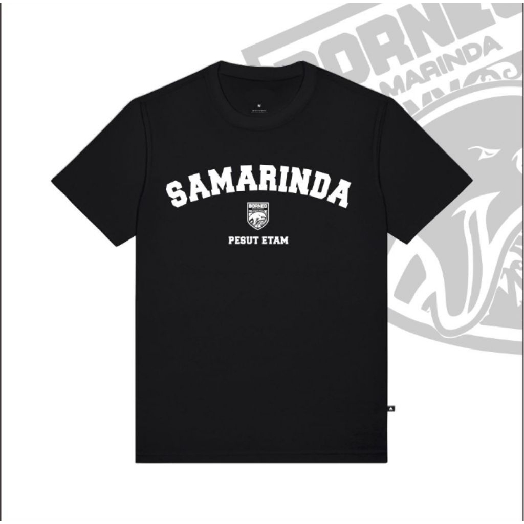 Kaos Pesut Etam Samarinda Borneo FC Hitam