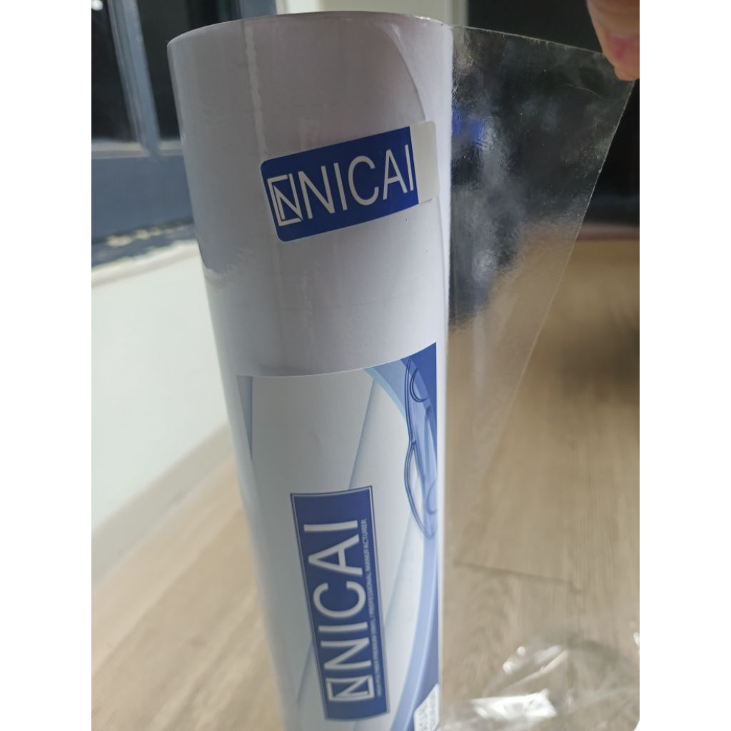 (ROLL) STICKER/SKOTLET NICAI TRANSPARAN BENING /CLEAR