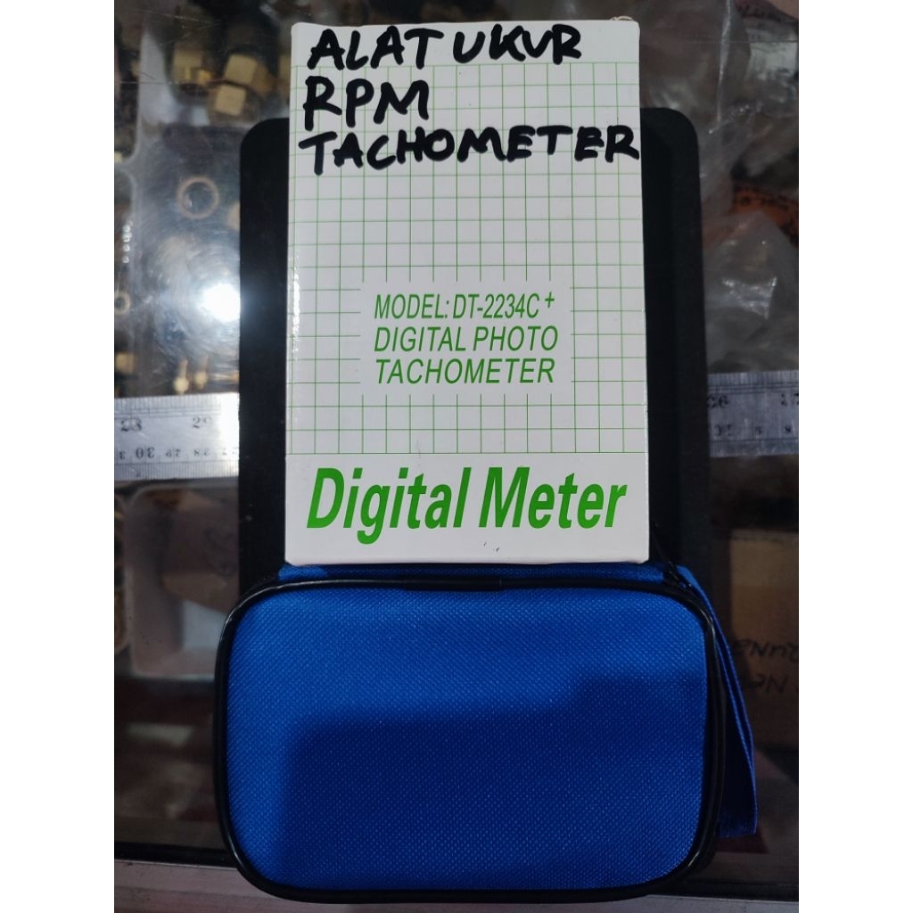 Alat ukur RPM Tachometer Digital meter Alat ukur kecepatan