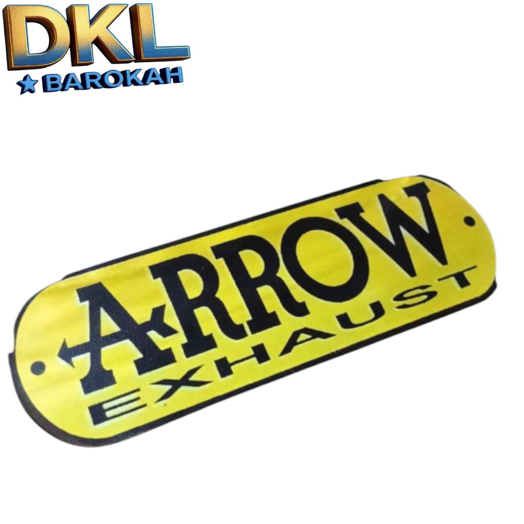 EMBLEM KNALPOT ARROW EXHAUST