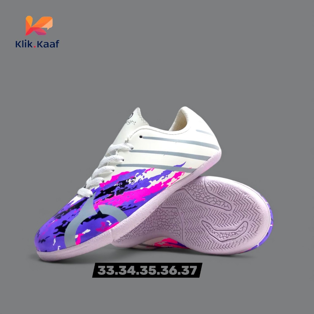 Kaaf-sepatu Futsal Anak Ortuseight Catalyst Chimera White Pink