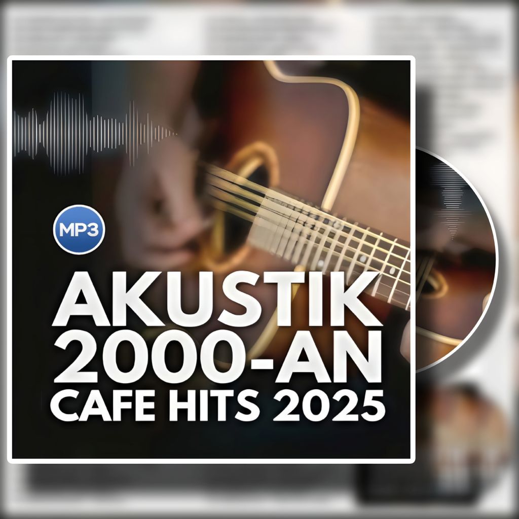 KASET MP3 MUSIK 115 LAGU AKUSTIK 2000AN TERPOPULER - KASET LAGU AKUSTIK CAFE TERBARU 2025 - KASET CD