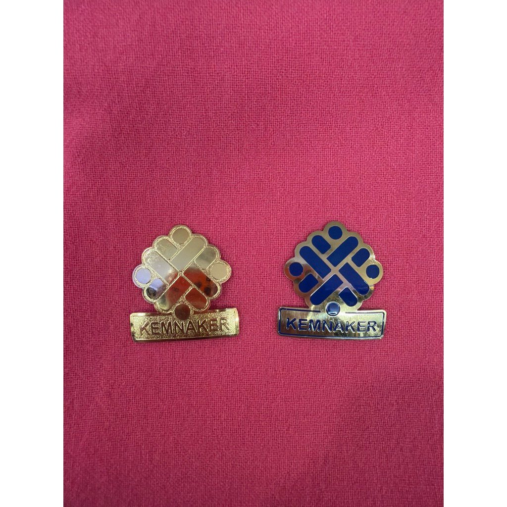 Pin bros kemnaker - Pin dada Kemnaker magnet - Pin Kemnaker Hight Quality