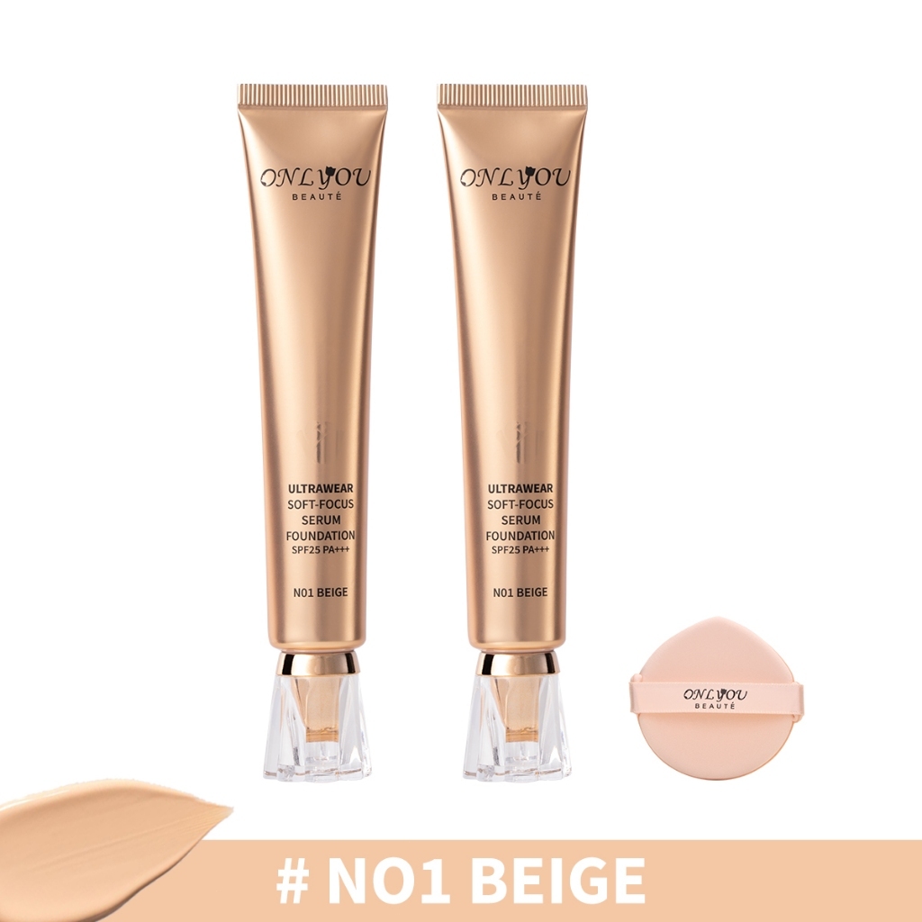 PROMO‼️ORIGINAL Beli 1 Gratis 1 FREE Puff ONLYOU Foundation Concealer Only You