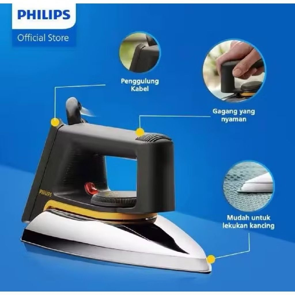 COD Setrika philips original kode 1172 setrika philips HD 1172 classic paling larissss
