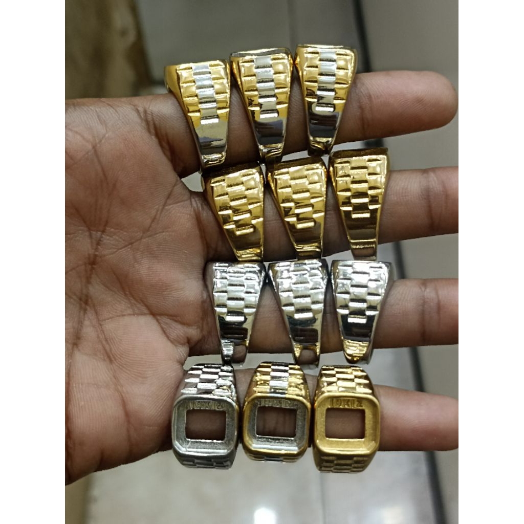 RING 14x10 & 12x10 kotak tanam TITANIUM SUPER MODEL RLX