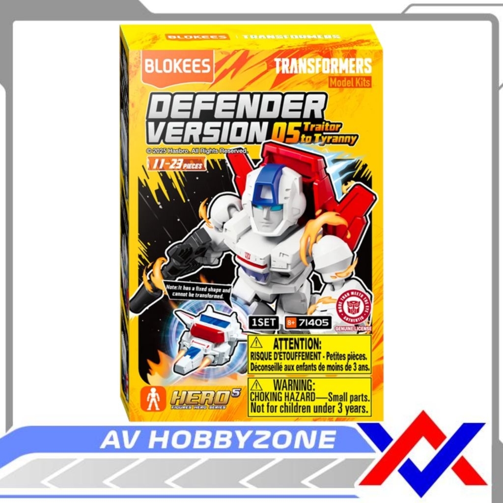 Blokees Transformers Defender 05 Traitor to Tyranny DV05
