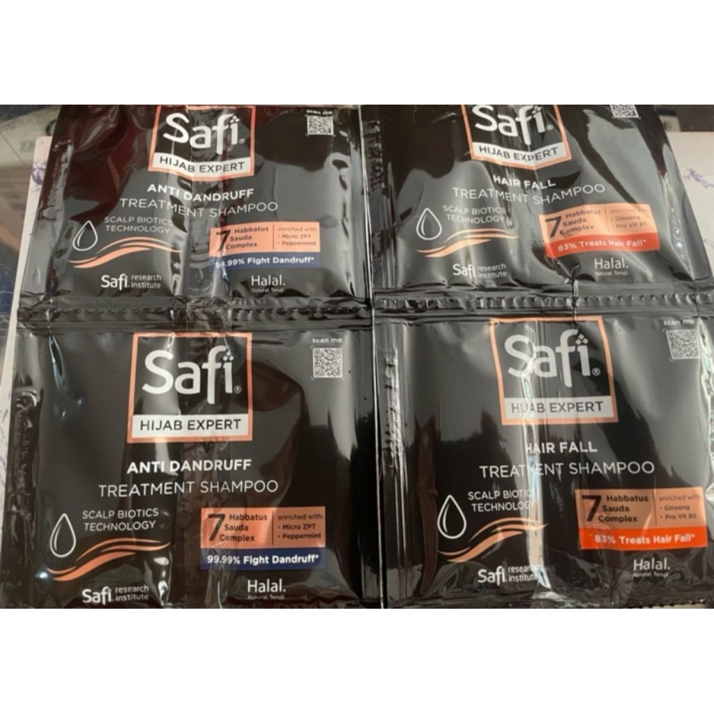 SAFI SHAMPOO HIJAB EXPERT SACHET 12X10ML