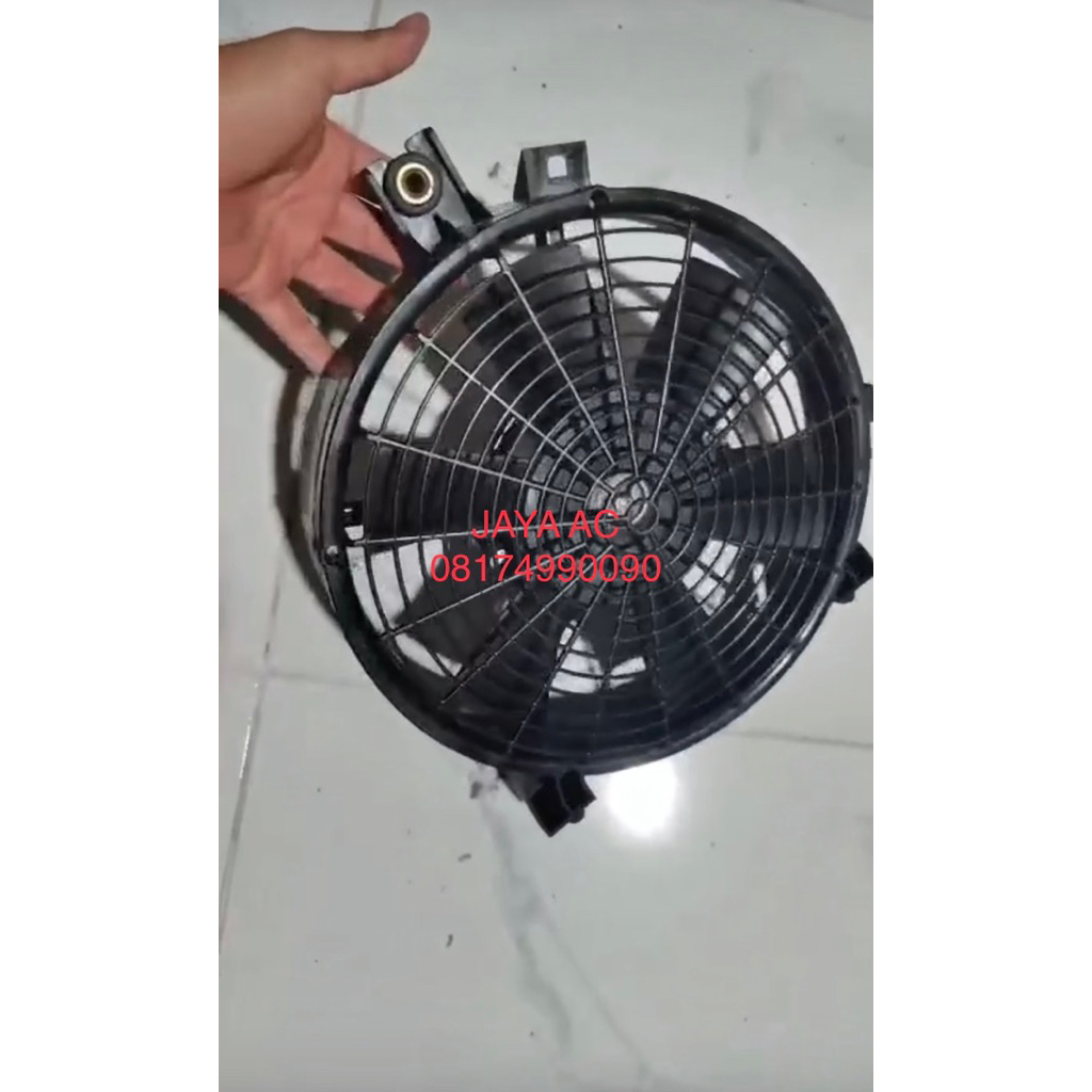 Extrafan kipas kondensor tambahan pajero sport denso asli