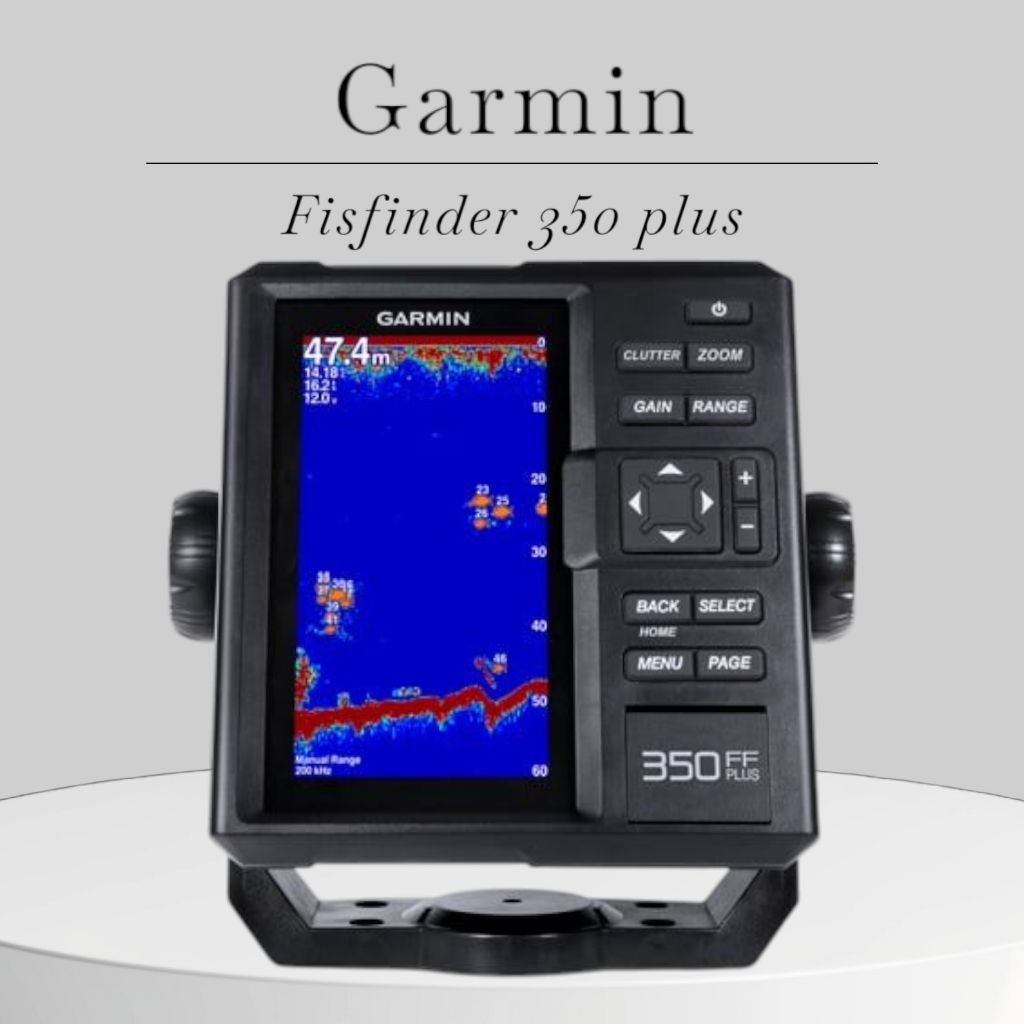 GARMIN FF 350 PLUS FISHFINDER FF350PLUS FF350+ 350PLUS FISH FINDER Lengkap