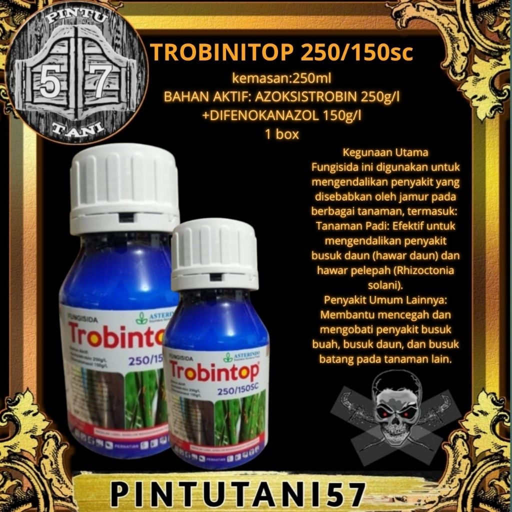 TROBINTOP 250/150 SC ( FUNGISIDA) 250ML/BOX (40BOTOL)