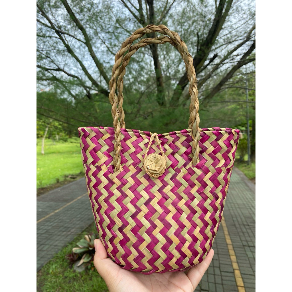 TAS PURUN ANYAMAN KHAS KALIMANTAN SELATAN 0092