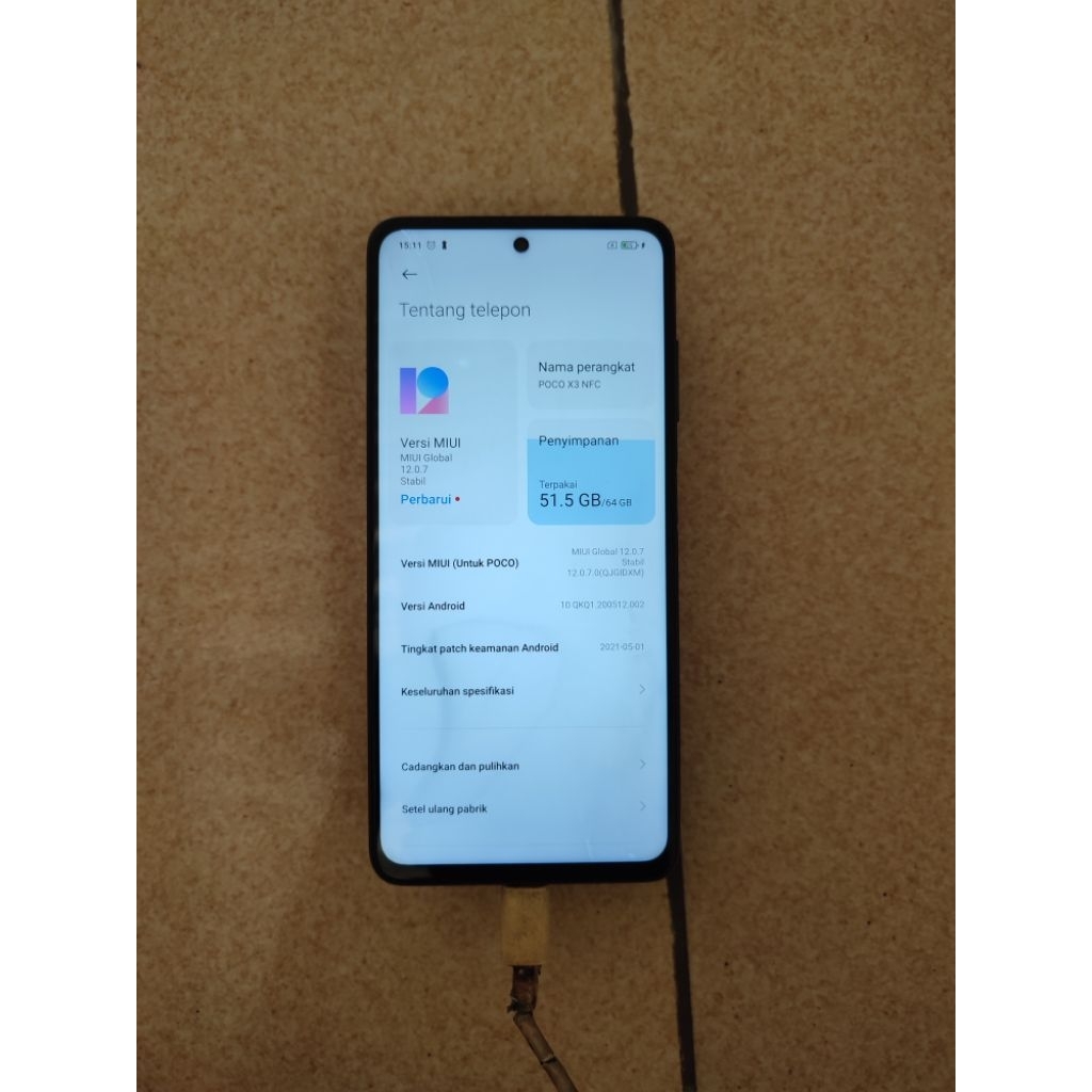 LCD POCO X3 NFC X3 PRO COPOTAN MINUS