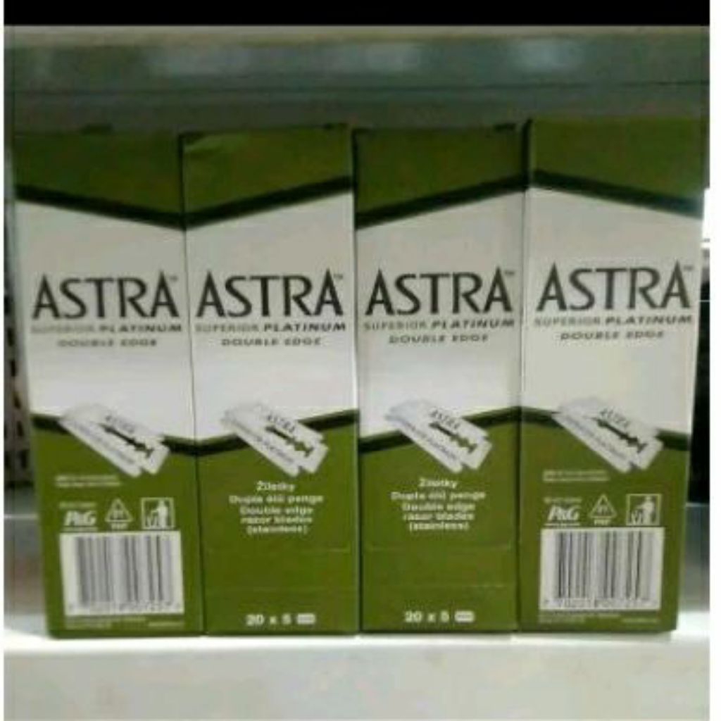 Silet Astra Superior Platinum Double Edge Original