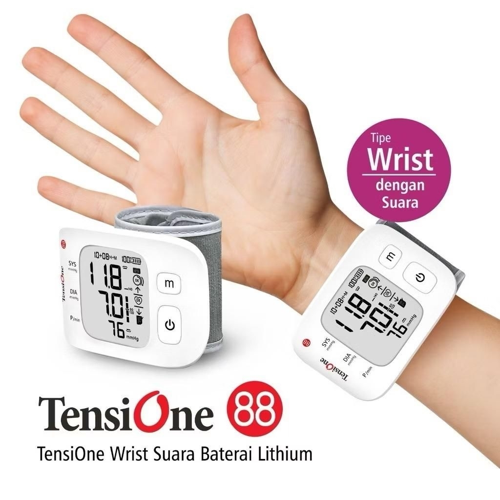 Tensimeter Pergelangan Tangan / TensiOne 88 Onemed