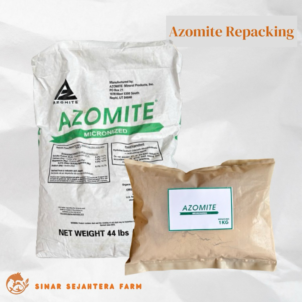 Azomite - Mineral Alami Serbaguna || Repacking 1 Kg