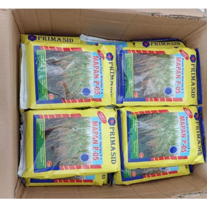 Benih Bibit Padi Hibrida MAPAN 05 Original Primasid 1 kg - MAPAN 05