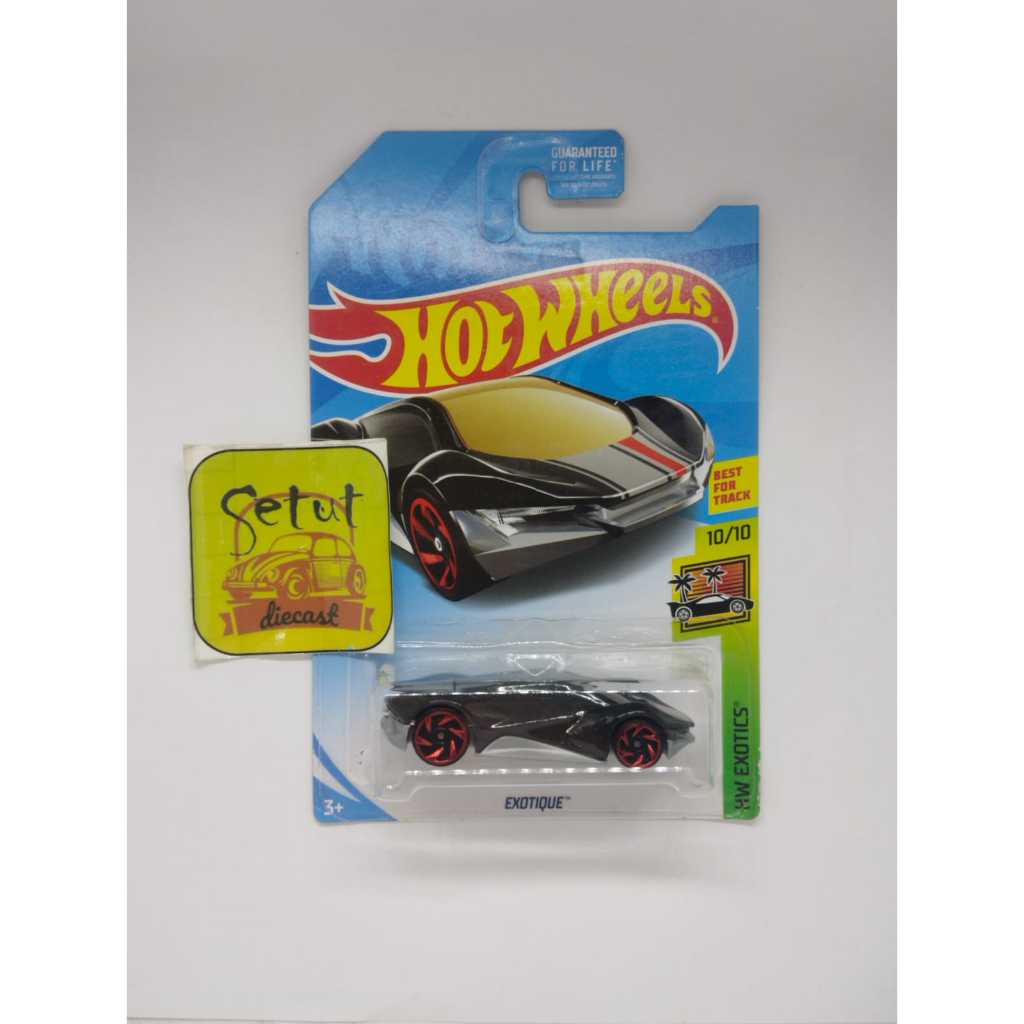 HOT WHEELS HOTWHEELS EXCLUSIVE EXOTIQUE EXCLUSIVE RECOLOR HITAM BLACK