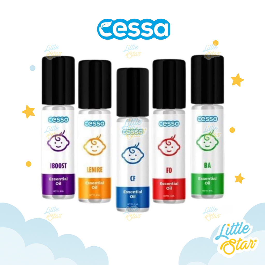 Cessa Essential Baby Oil 8 Ml Minyak Roll On Bayi Oli Esensi Pereda Batuk Pilek Demam