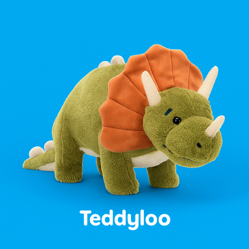 Archie Dinosaur Jellycat Plush Triceratops Rare Original Gift Soft Plush Cute Animal Jellycat Boneka