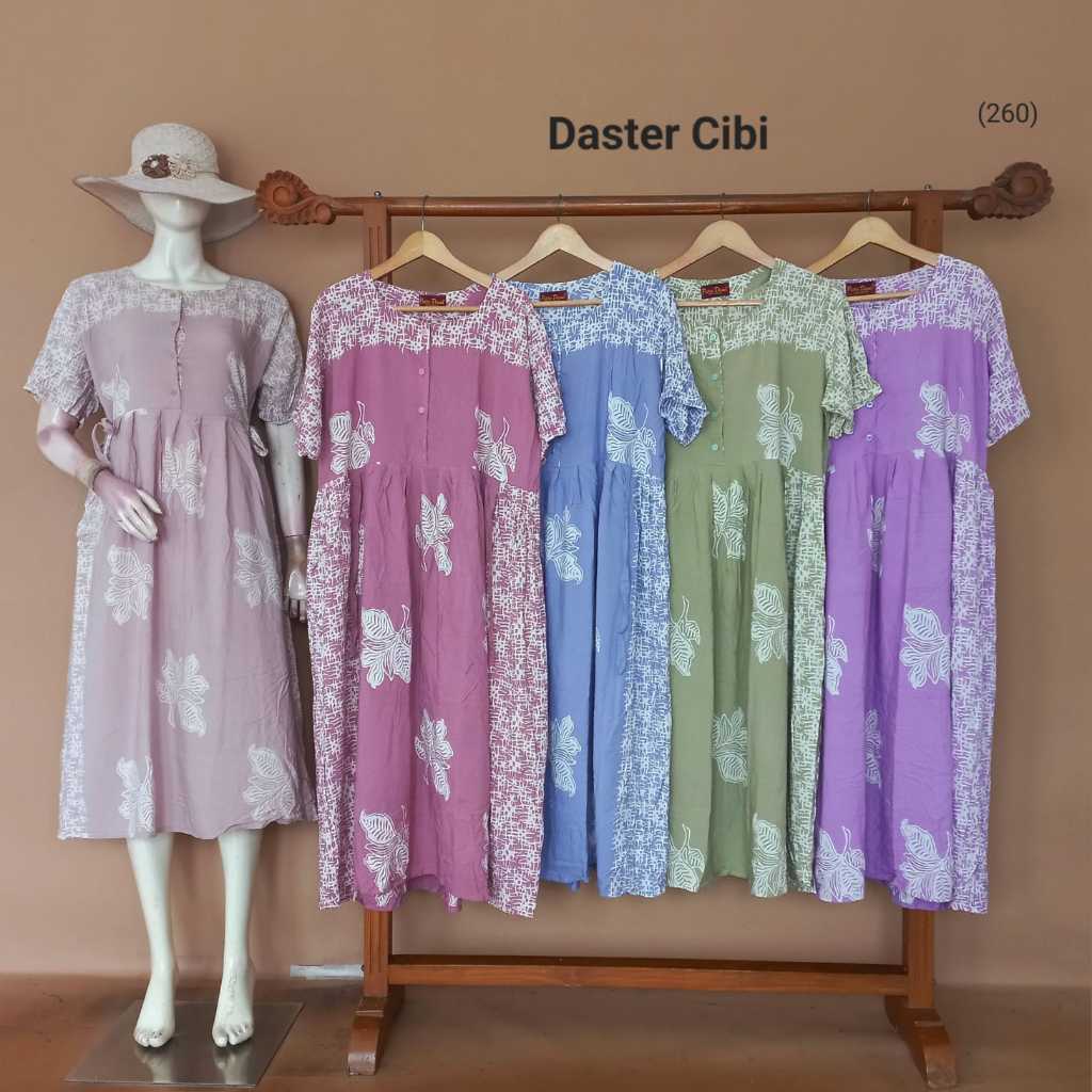 Daster Cibi By Putri Diana Busui Bahan Rayon Halus