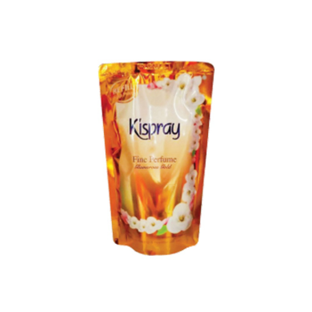 KISPRAY PELICIN PAKAIAN FINE PARFUME GLAMOROUS GOLD PCH 300 /280ml