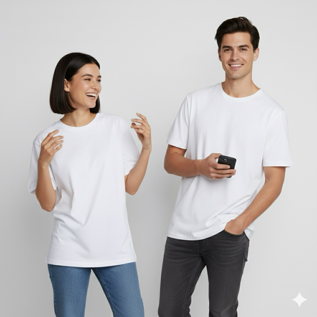 Hush Puppies Kaos Oversize Pria dan Wanita J65166 J262RJK